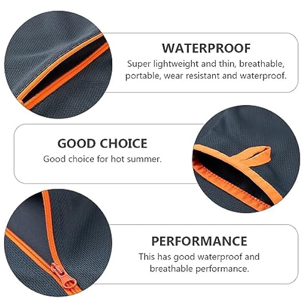 TENDYCOCO 2 Stuks Vissen Kleding Zon Beschermende Jas UV Kleding UV Bescherming Kleding Polyester Vissen Hoodie Kleding Vissen Hooded Kleding Vissen Jas Hoodie Anti-Uv Jas Ademend